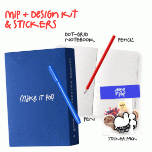 make it pop + Design Thinking Kit = Starter kit for being a Design Thinking badass