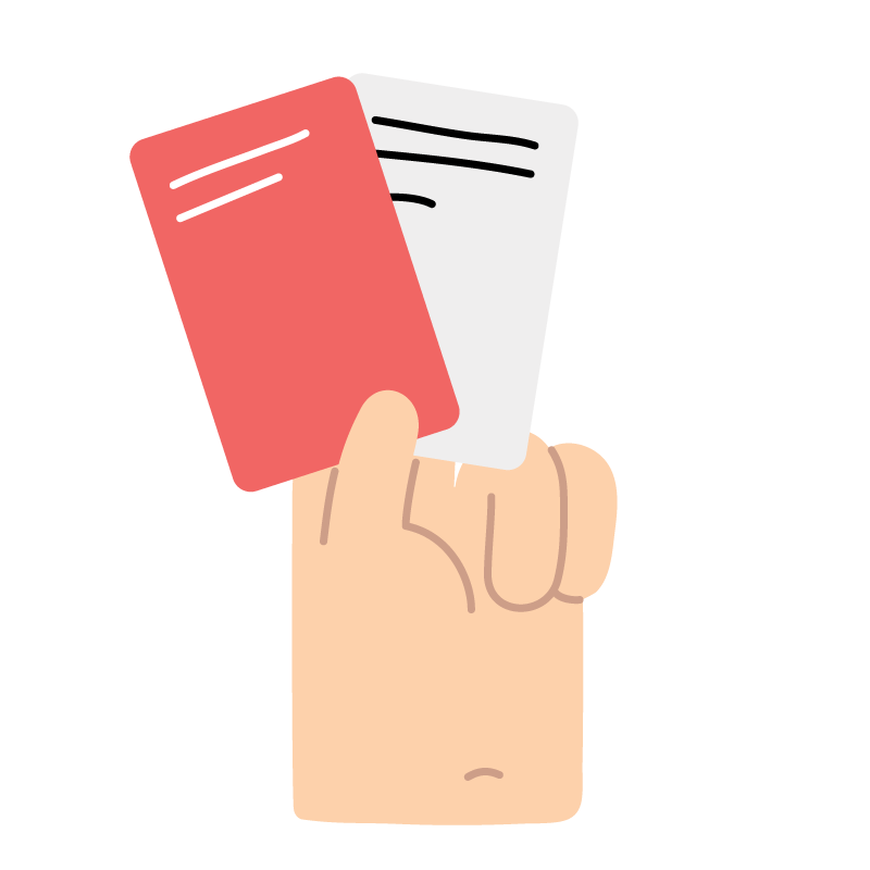 2. Choose a White Client Card or a Red Client Card. Red Client Cards are unconventional clients and boost Design Thinking much faster
